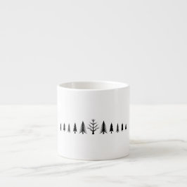 Taza De Espresso Trees Mug
