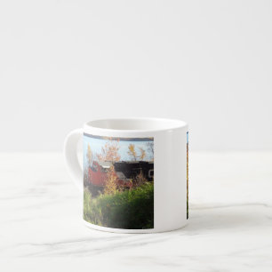 Taza De Espresso Tren de otoño