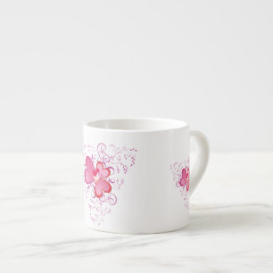 Taza De Espresso Tres corazones