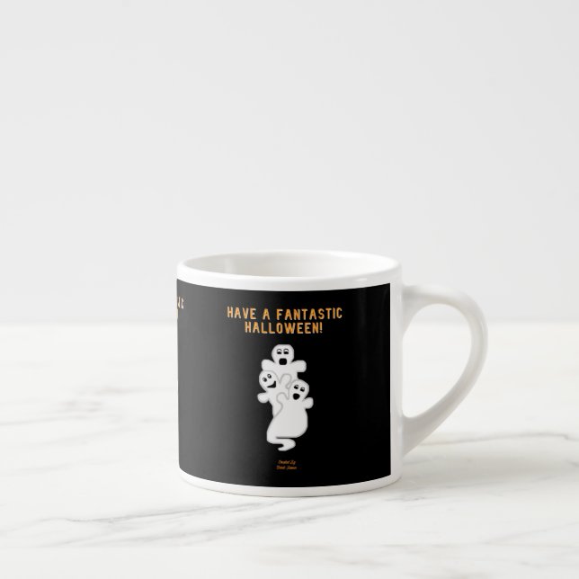 Taza De Espresso Trickster Ghosts Espresso Mug (Derecha)