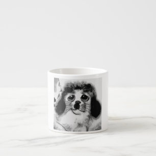 TAZA DE ESPRESSO TRISTE PERRO