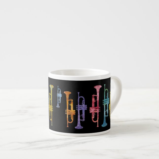 Taza De Espresso Trompetas chillonas (Derecha)