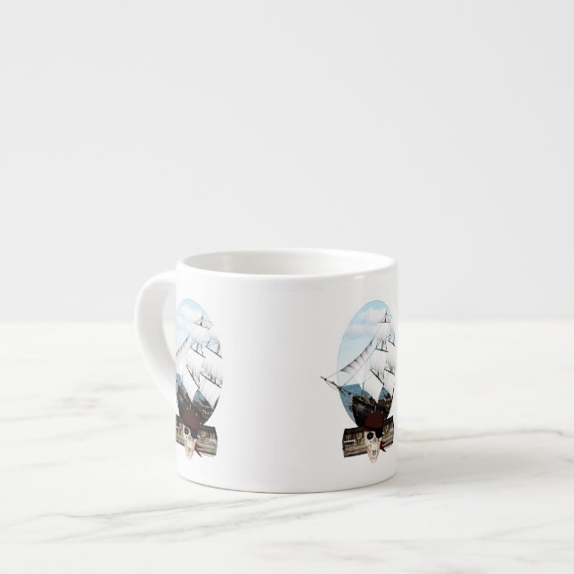Taza De Espresso Un barco pirata (Izquierda)