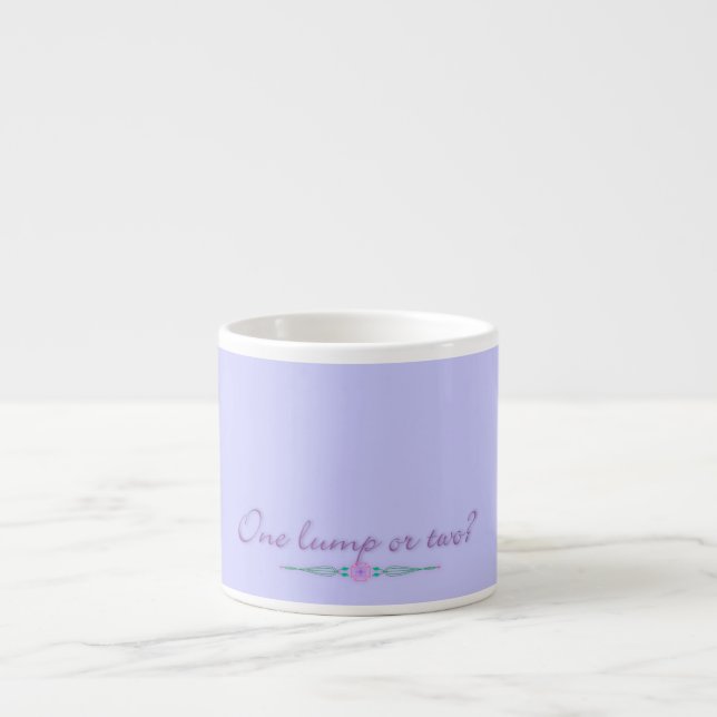 Taza De Espresso ¿Un bulto o dos? (Frente)