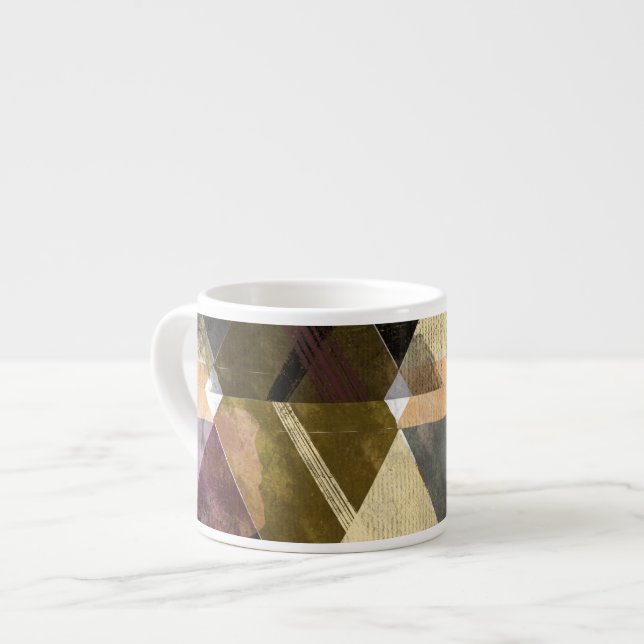 Taza De Espresso Un diseño abstracto moderno (Izquierda)
