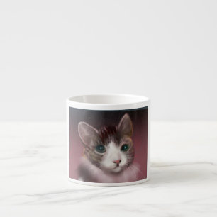 Taza De Espresso Un gato lindo