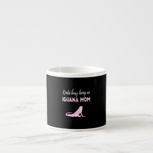 Taza De Espresso Un poco ocupada siendo una madre iguana