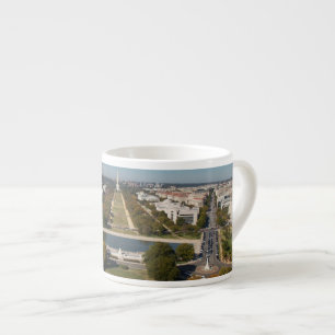 Taza De Espresso Una opinión del paisaje del Washington DC