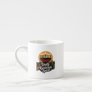 Taza De Espresso Unidad en el Espíritu de Kwanzaa