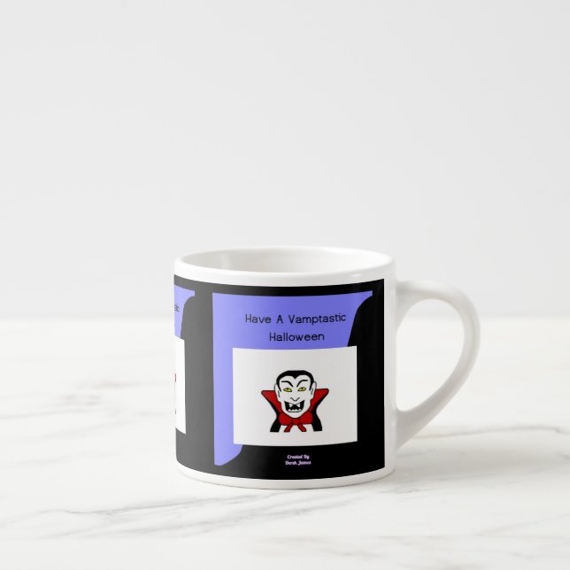 Taza De Espresso Vamptastic Halloween Espresso Mug (Derecha)