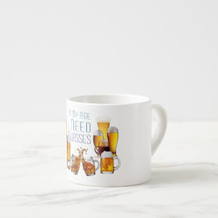 Taza De Espresso Vasos de cerveza de SlipperyJoe's vasos pilsner ja