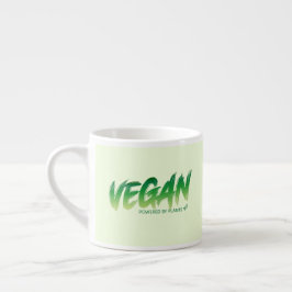 Taza De Espresso Vegan - alimentado por plantas
