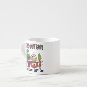 Taza De Espresso Vegetariano