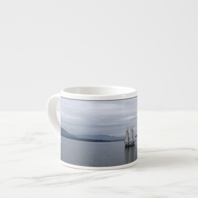 Taza De Espresso Vela solitaria (Izquierda)