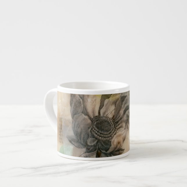 Taza De Espresso Vellum Floral II (Izquierda)