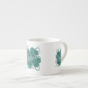 Taza De Espresso Verde Irlanda