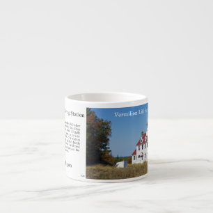 Taza De Espresso Vermilion Life Saving Station historia espresso mu