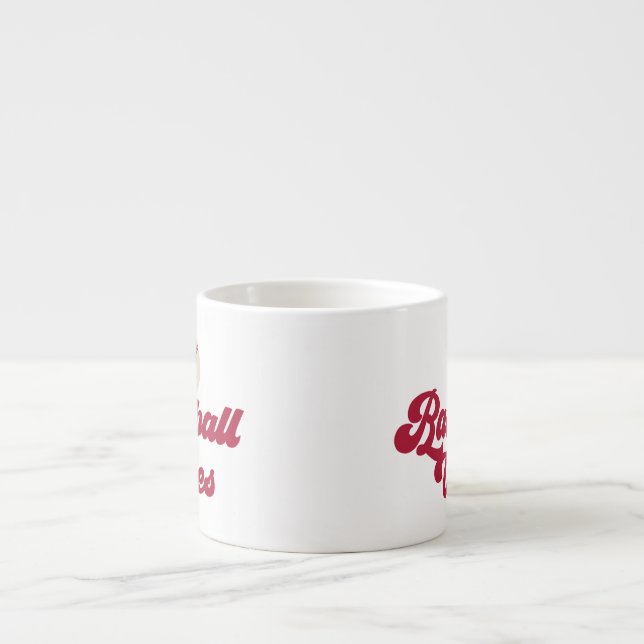 TAZA DE ESPRESSO VIBOS DE BÉISBOL (Frente)