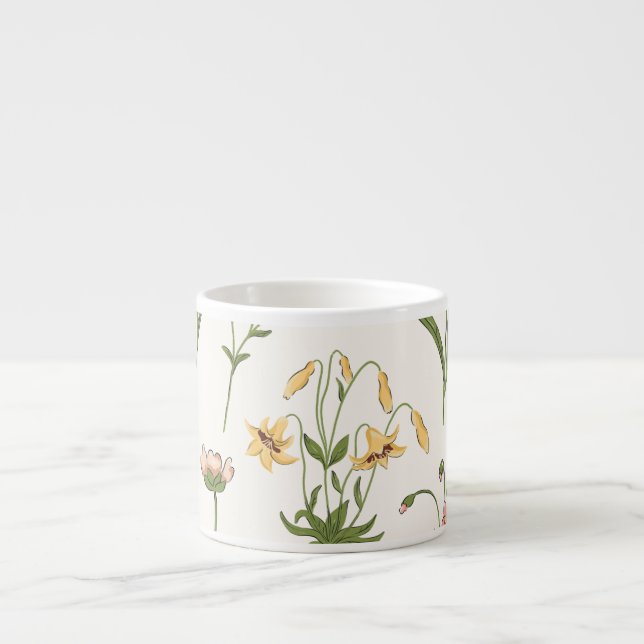 Taza De Espresso Vibrant Floral Medley (Frente)