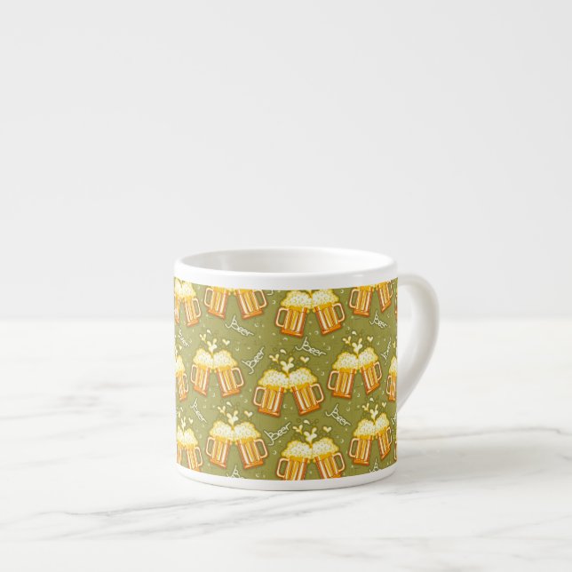Taza De Espresso Vidrios del modelo de la cerveza (Derecha)