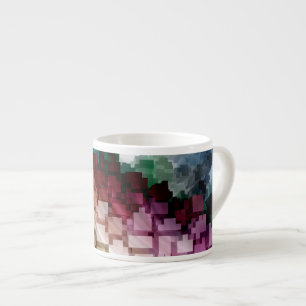 Taza De Espresso Viento oscuro centrado en el cubo