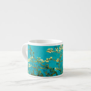 Taza De Espresso Vincent Van Gogh Blossoming Almond Tree Floral Art