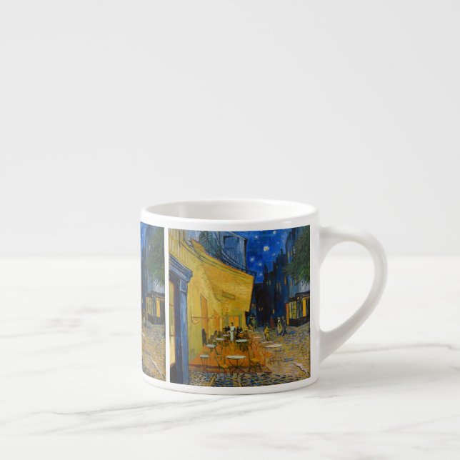 Taza De Espresso Vincent van Gogh - Cafe Terrace de noche (Derecha)