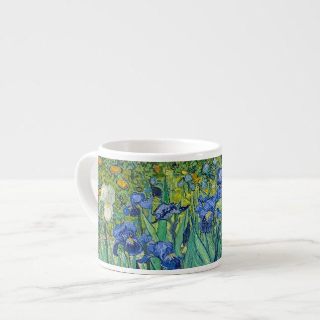 Taza De Espresso Vincent Van Gogh - Irises (Izquierda)