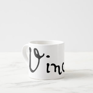 Taza De Espresso Vincent Van Gogh Signature