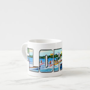 Taza De Espresso Vintage la Florida