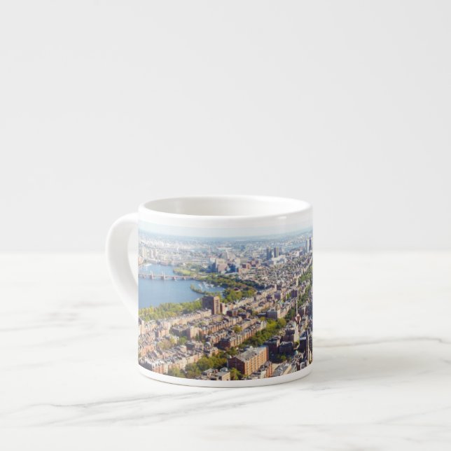 Taza De Espresso Vista aérea de Boston (Izquierda)
