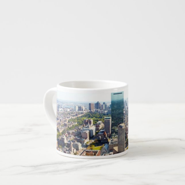 Taza De Espresso Vista aérea de Boston 2 (Izquierda)