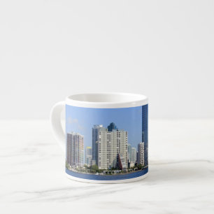 Taza De Espresso Vista del horizonte de Miami