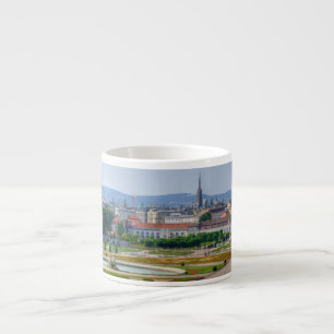 Taza De Espresso Vista desde el alto Belvedere