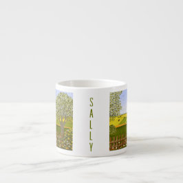 Taza De Espresso Vista Hermosa