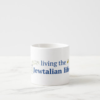 Taza de espresso Vivir la vida juditaliana
