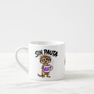 Taza De Espresso VLLC Sin Pauta Argentina Funny Political Meerkat M