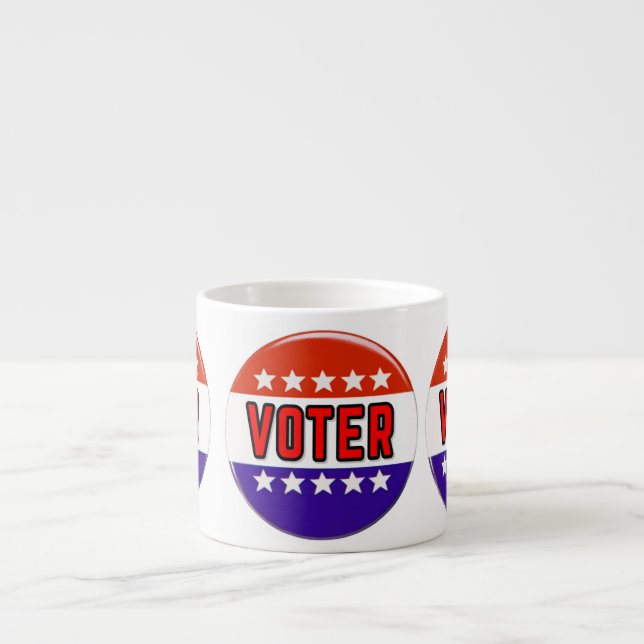 Taza De Espresso Votante (Frente)