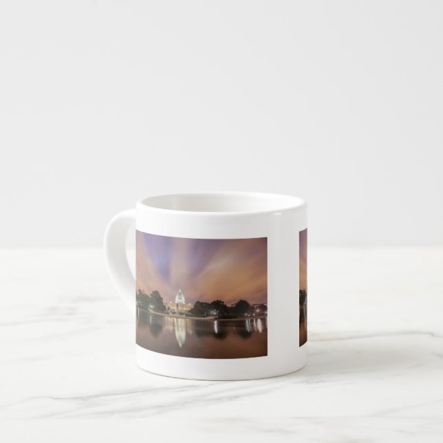 Taza De Espresso Washington DC, edificio del capitolio (Izquierda)