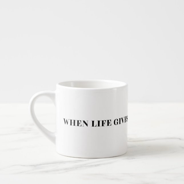 Taza De Espresso When Life Gives You Lemons Be A Squirter (Izquierda)