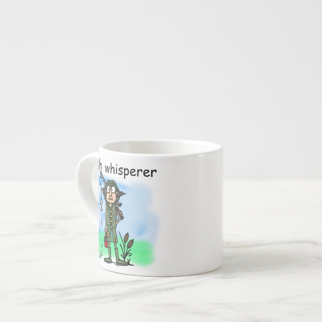 Taza De Espresso Whisperer de los pescados (Izquierda)