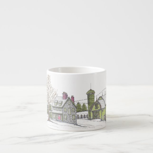 Taza De Espresso Winter Solstice Espresso Mug (Frente)