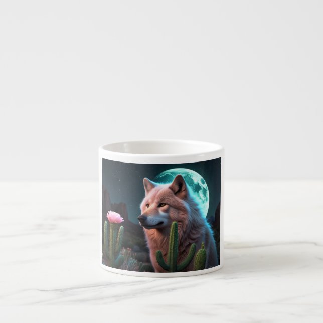 Taza De Espresso Wolf13: (Frente)