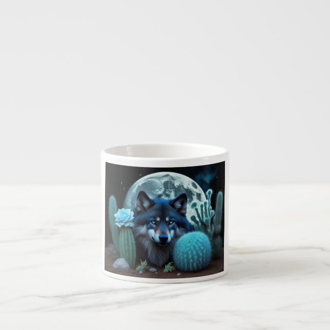 Taza De Espresso Wolf18: (Frente)