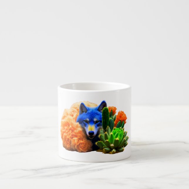 Taza De Espresso Wolf22: (Frente)