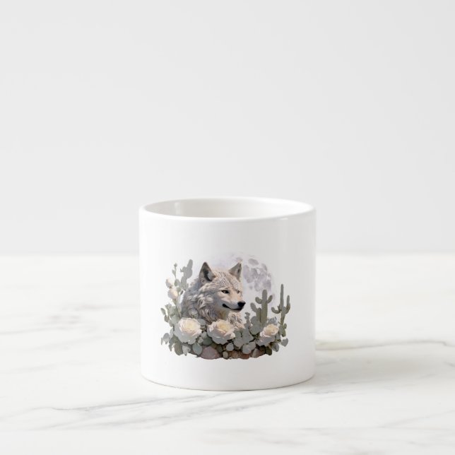 Taza De Espresso Wolf32: (Frente)