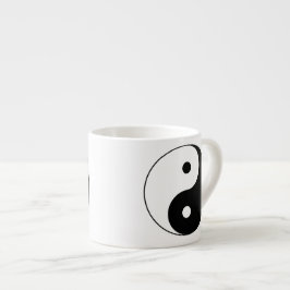 Taza De Espresso "Yin Yang "