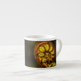 Taza De Espresso Young Fern Leaves
