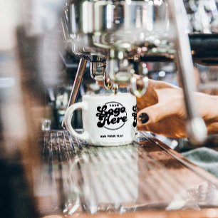 Taza De Espresso Your Logo Here Empresa Marcas Comerciales Corporat