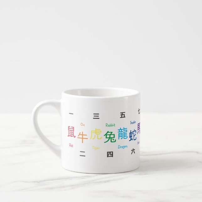 Taza De Espresso Zodiaco(S) (Izquierda)